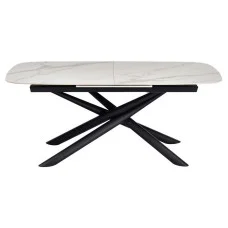 Ceramic table Dino TML-960 calacatta crystal black